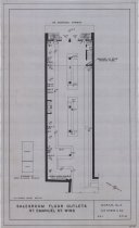 Salesroom Floor Outlets St. Emanuel Street Wing Plan