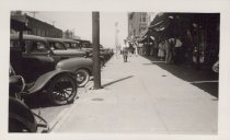 Black and white photograph of Kress rooftop