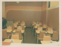 Color photograph of café