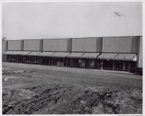 Black and white photograph of exterior
