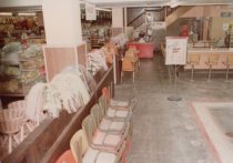 Color photograph of café construction