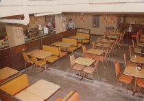 Color photograph of café construction