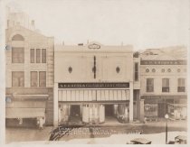 Black and white photograph of exterior