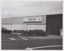 Exterior rear view of Kress store