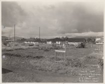 Exterior view of construction site for Kress manager house