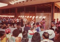 Interior view of Kress company luau