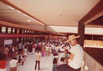 Interior view of Kress company luau