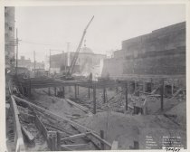 Exterior view of Kress construction site