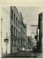 Back alley view of Kress store