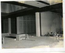 Interior view of empty unit next to Kress store