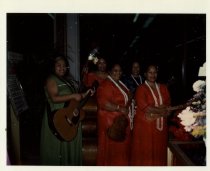 Image of singers at event