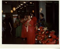 Image of singers at event