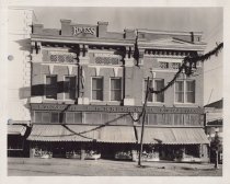 Black and white photograph Kress store front