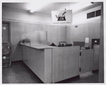 Black and white photograph of Kress credit sales dept