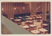 Color photograph of Kress diner seating area