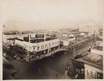 Black and white photograph of Kress block