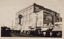 Black and white photograph of Kress block