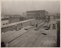 Black andw white photograph of Kress rooftop