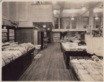 Black and white photograph of Kress sales floor