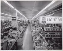 Interior view of Kress sales floor