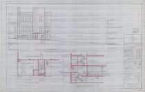Plan, Section, and Elevation at Prospect Avenue