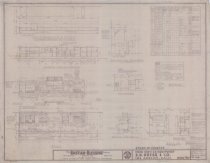 Stand Up Counter Details, and Plumbing and Electrical Schedule