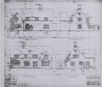 Residences for the Washington Cathedral House A Elevations