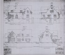 Residences for the Washington Cathedral House B Elevations