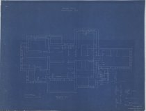 Bishop's House Heating System Basement Plan