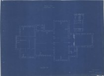 Bishop's House Heating System First Floor Plan