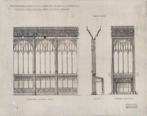 War Memorial Chapel Suggested Design for Oak Screen to South Transept