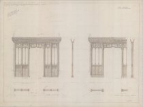 Suggested Design for War Memorial Chapel Screen