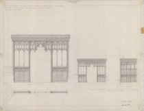Amended Design for War Memorial Chapel Screen