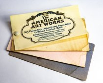 Art Metal Works Blotter Fan Deck