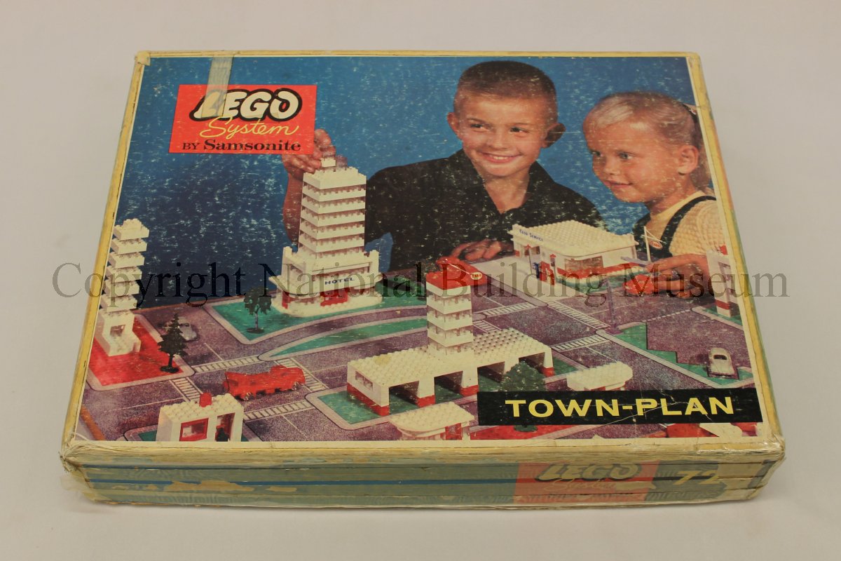 Lego System Town-Plan #725 - Set, Construction | National Building 