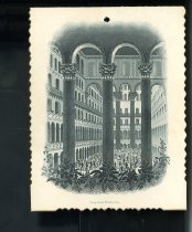1889 Inaugural Ball Program