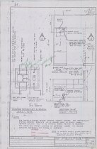 Electrical Outlet and Conn. To Buss Duct At Check-Out Stand