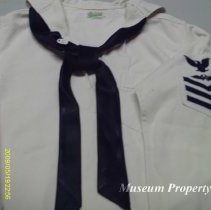 World War II U.S. Navy Middy Blouse & Tie