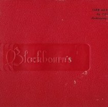 Clancy Ranch Accounting Book, 1954-1966