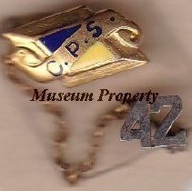 Clancy School Graduation Pin, 1942