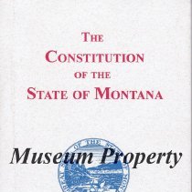 The Constitution of the State of Montana, 2008