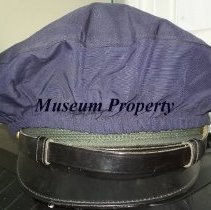 Rain cover for Army dress hat.