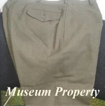 U.S. Marine Dress Trousers of 1960s.