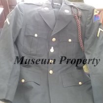U.S. Army NCO Jacket from the Vietnam Era.