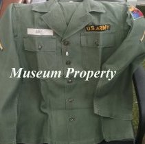 U.S. Army Fatigue Shirt of Vietnam War Era.