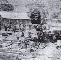 Wickes (Amazon)Tunnel during construction in 1887-88.
