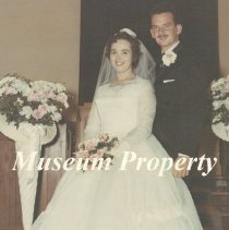Maryanne Crouse & William Rainey one their wedding day in 1967.