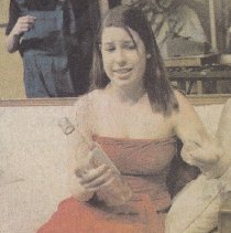 Jenna Senechal in a JHS play in 2013.