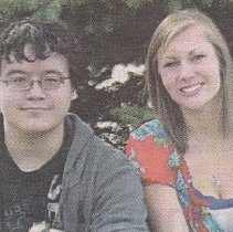 Adam Clemons & Rebecca Wacker 2013 top honor students of JHS.