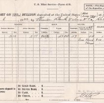1932 Bullion report from Elkhorn